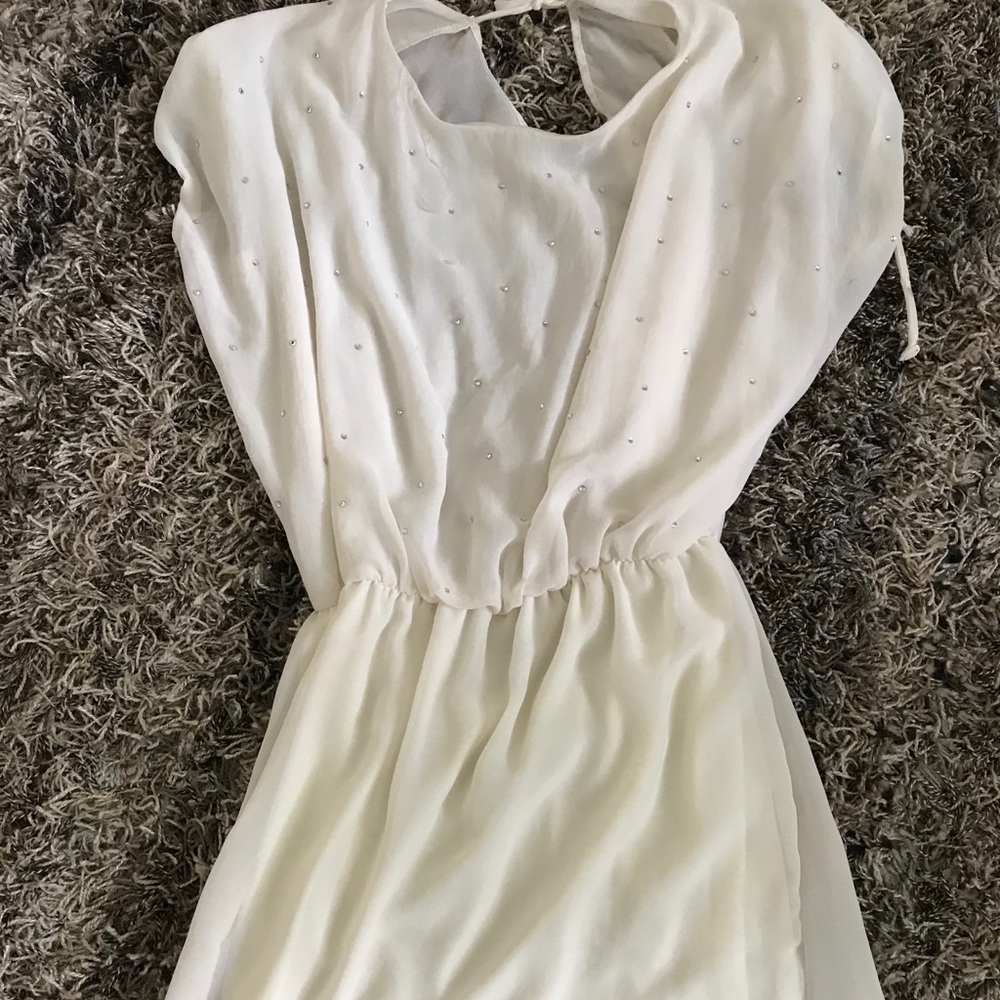 White dress